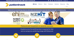 Desktop Screenshot of patientrack.com