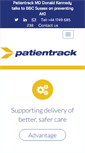 Mobile Screenshot of patientrack.com